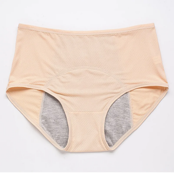 Leakproof High Waisted Slip (Beige)